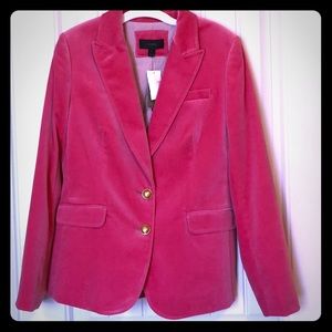 NEW J Crew Velvet blazer